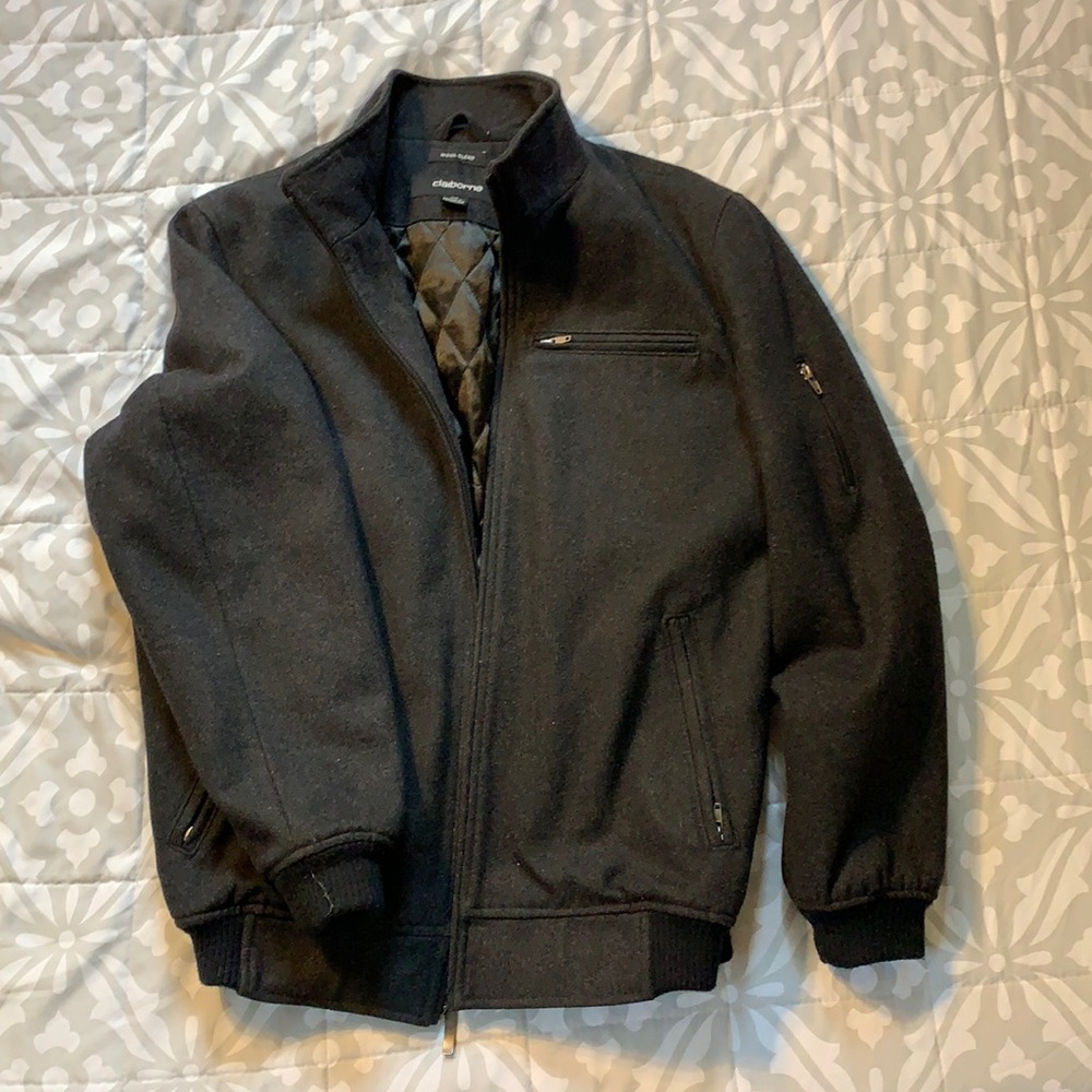 Claiborne Wool Blend Coat